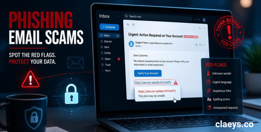 Characteristics of Phishing Email Scams – What to Watch For